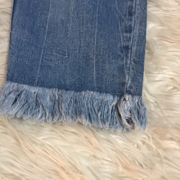 Seven 7 Skinny Distressed Fray Jeans - Picture 3 of 11